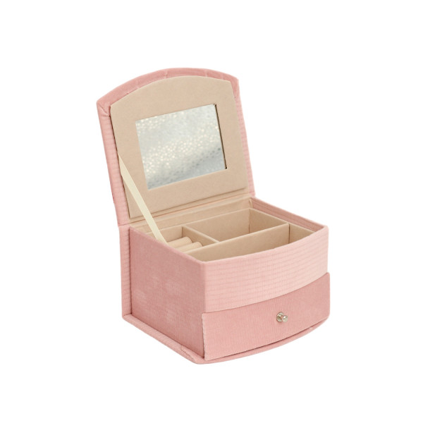 Be Cute ukrasna kutija za nakit sa fiokama roze