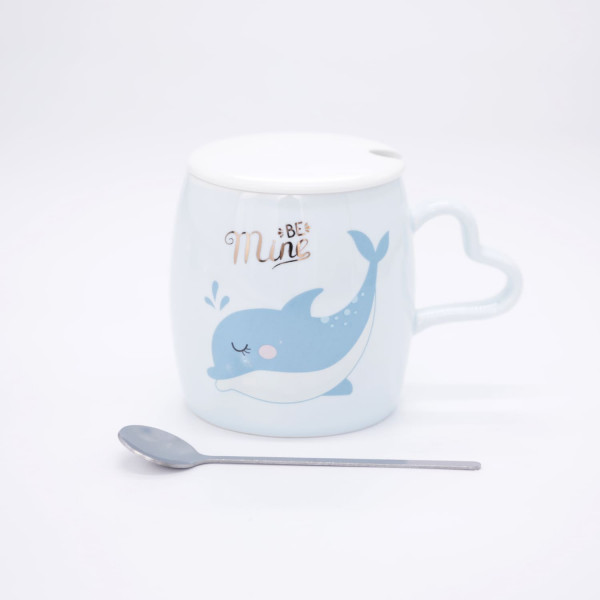 Cute&Cool HOME šolja delfin plava 