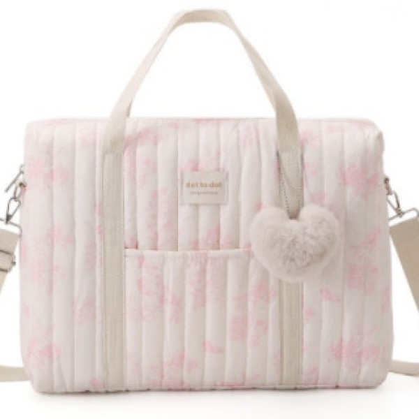 Be Cute torba za mame, roze