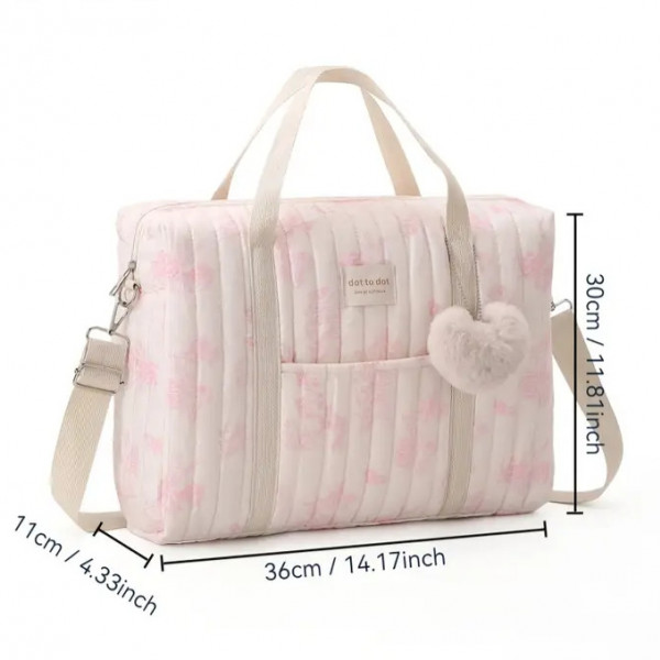 Be Cute torba za mame, roze