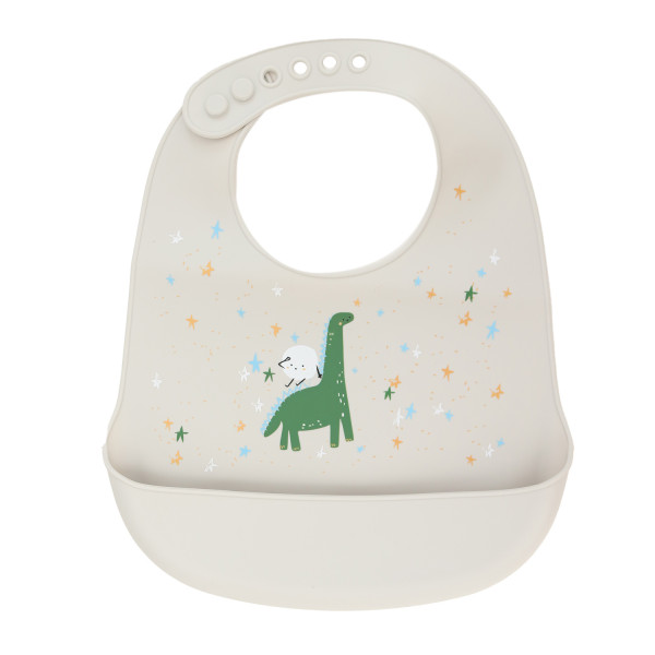 Baby Chef silikonska portikla za hranjenje, dino 