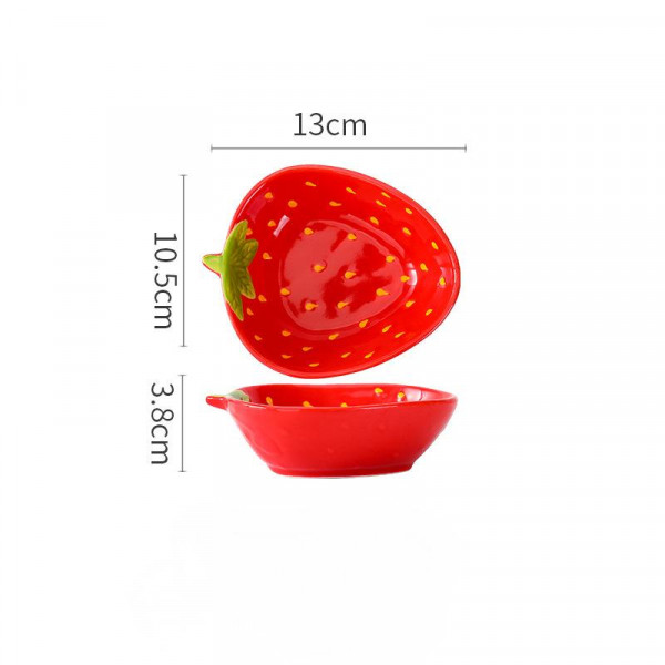Cute&Cool HOME Dekorativna činija jagoda, 12cm 