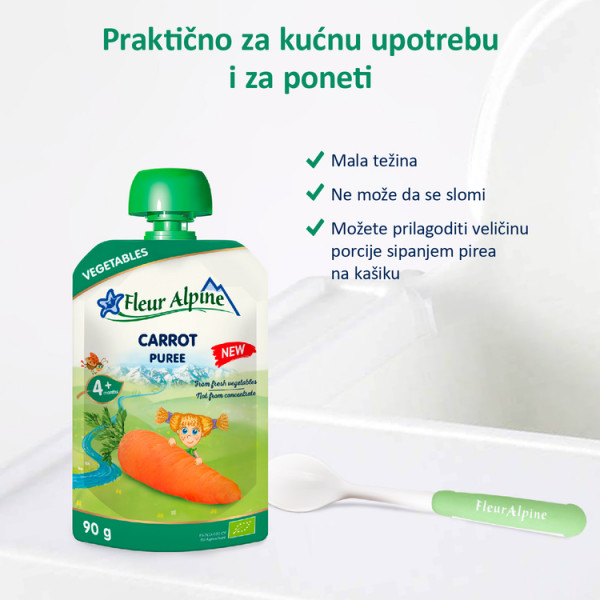 Fleur Alpine organski pire sa šargarepom 90g