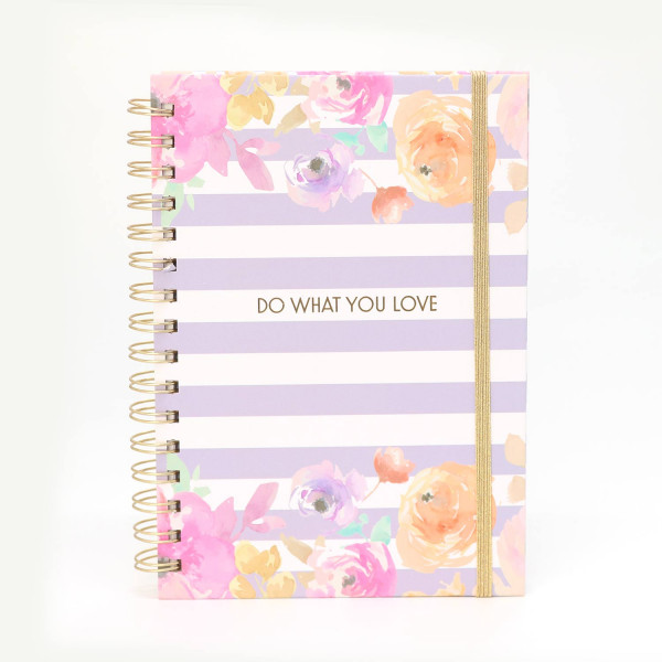 Be Cool notes roze sa cvetovima 