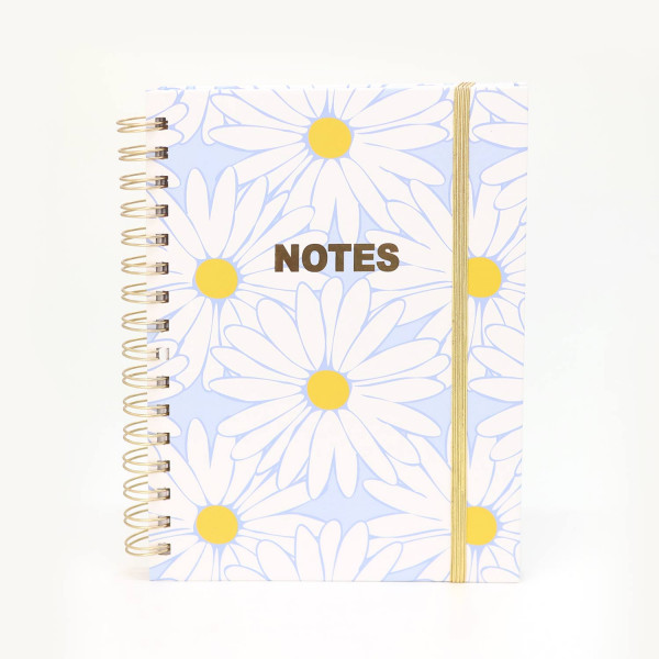 Be Cool notes plavi sa belom radom 