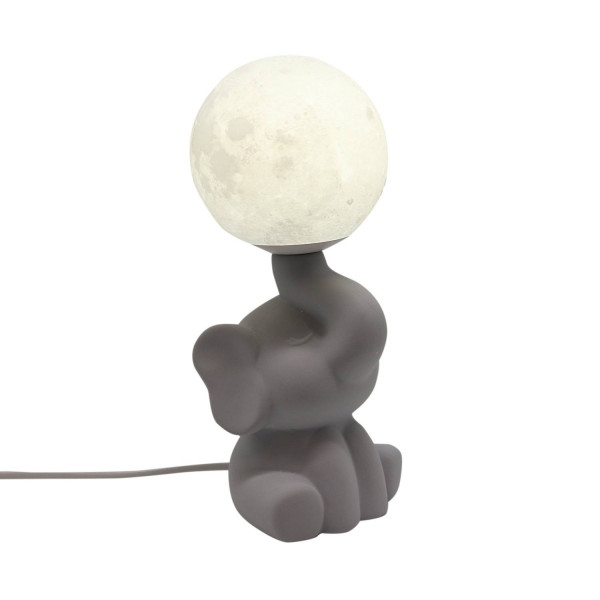 Cute&Cool HOME keramička stona lampa sivi slon