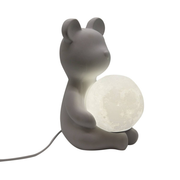 Cute&Cool HOME keramička stona lampa sivi meda