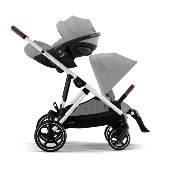 Cybex kolica Gazelle, Stone Grey (silver ram) 