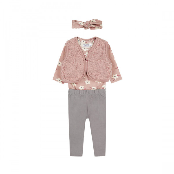Dirkje komplet 4/1 (majica,prsluk,pant,tr),devojč