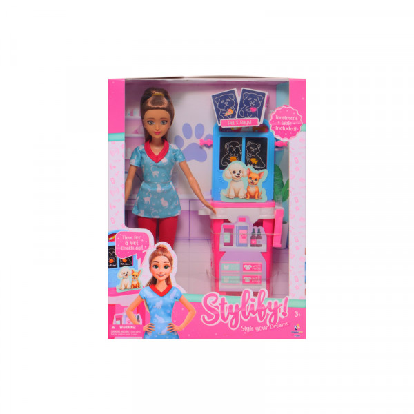 Stylify lutka veterinarka, 31cm