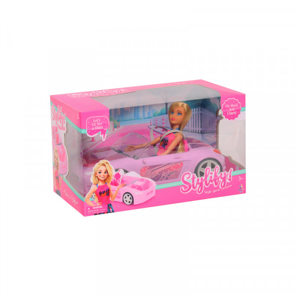Stylify lutka u automobilu, 31cm 