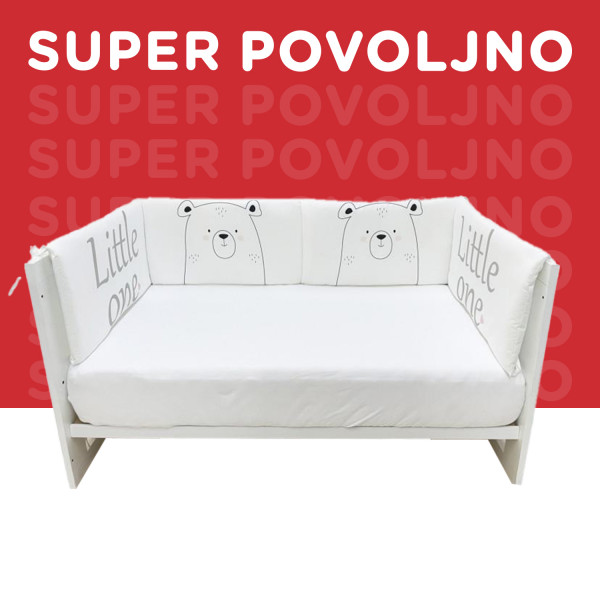Lillo&Pippo ogradica za krevetac Meda