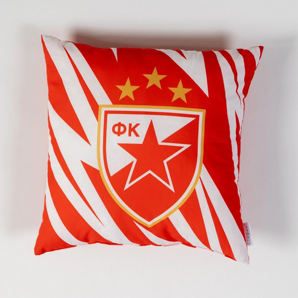 Stefan ukrasni jastuk Crvena Zvezda, 40x40cm 