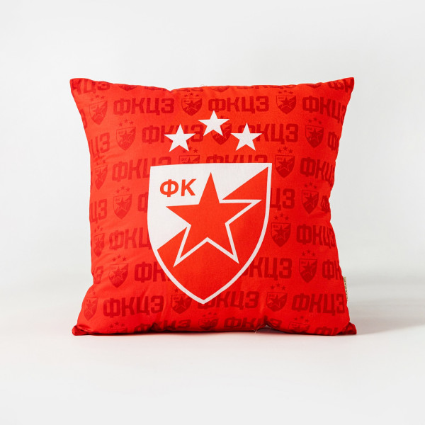 Stefan ukrasni jastuk Crvena Zvezda, 40x40cm 