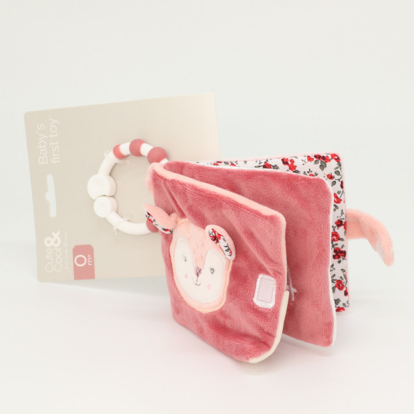Cute&Cool plišana knjiga sa glodalicom jelen