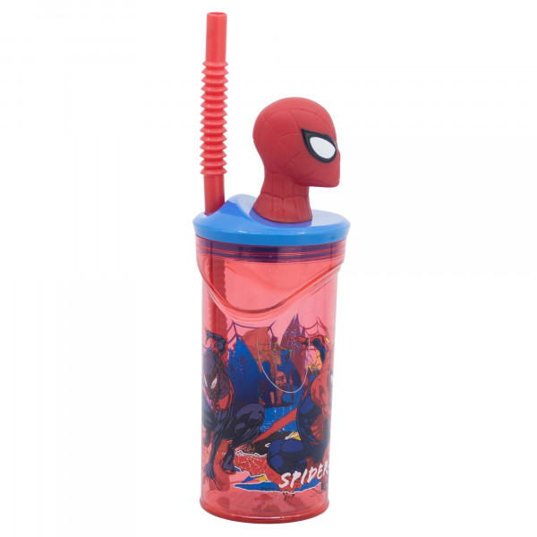 Stor flašica sa 3D figurom 360ml, Spiderman 