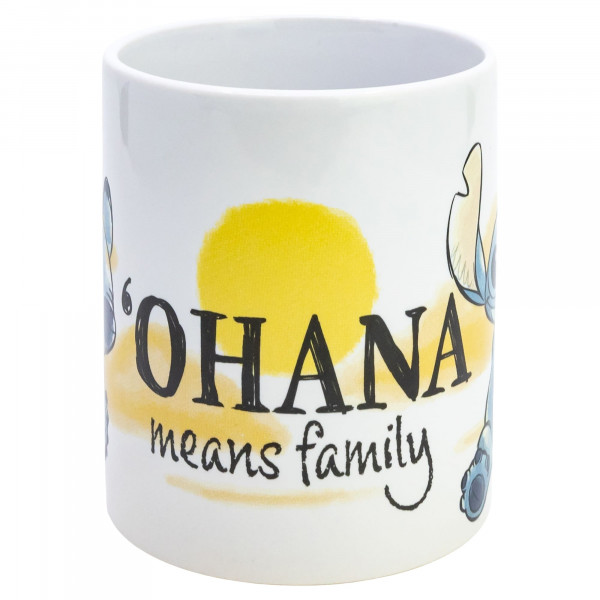 Stor keramička šolja, Stitch & Angel Ohana 
