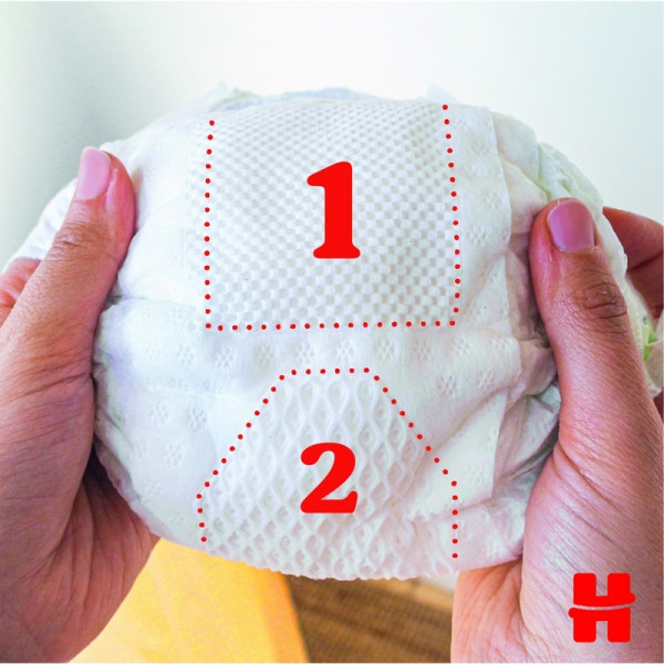 Huggies pelene extra care 2 3-6kg 58kom