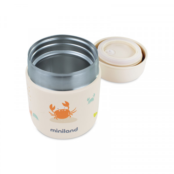 Miniland termos za hranu mini 280ml kraba 