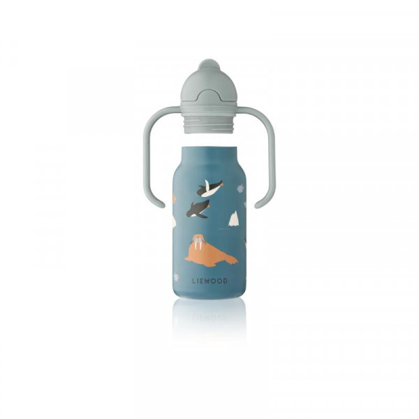 Liewood termos boca 250ml Kimmie,Arctic Sea/Ocean