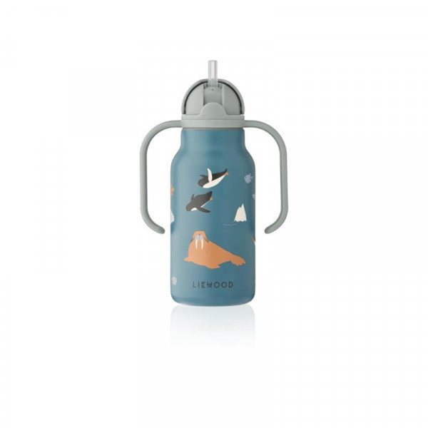 Liewood termos boca 250ml Kimmie,Arctic Sea/Ocean