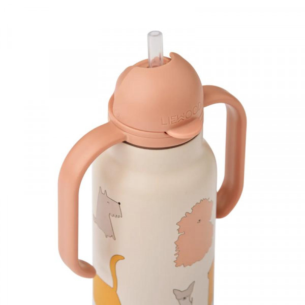 Liewood termos boca 250ml Kimmie,CatsandDogs/Sandy