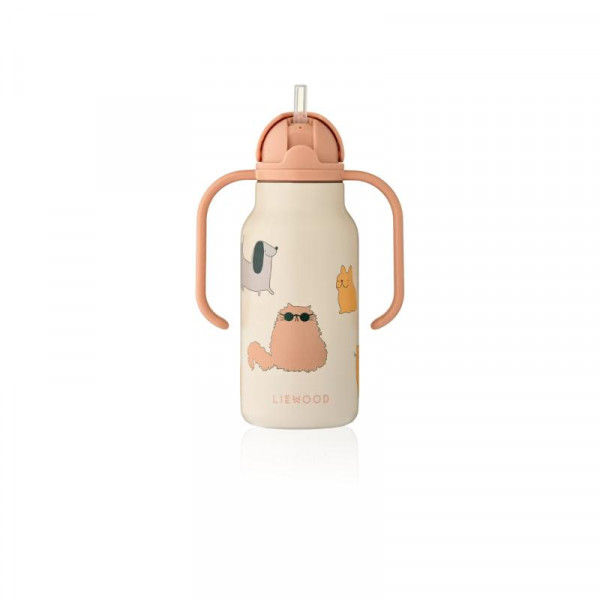 Liewood termos boca 250ml Kimmie,CatsandDogs/Sandy