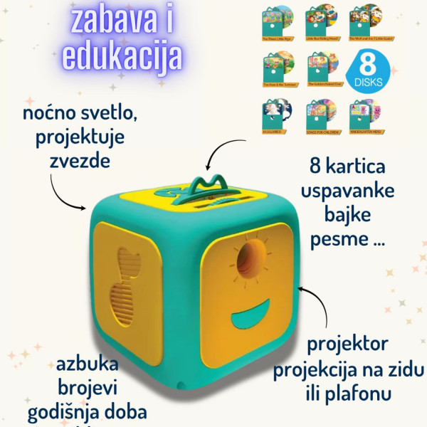 Edukativni Magicni Projektor SR 