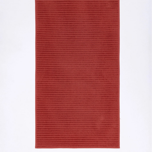 Stefan peškir Linea - crvena, 70x130 