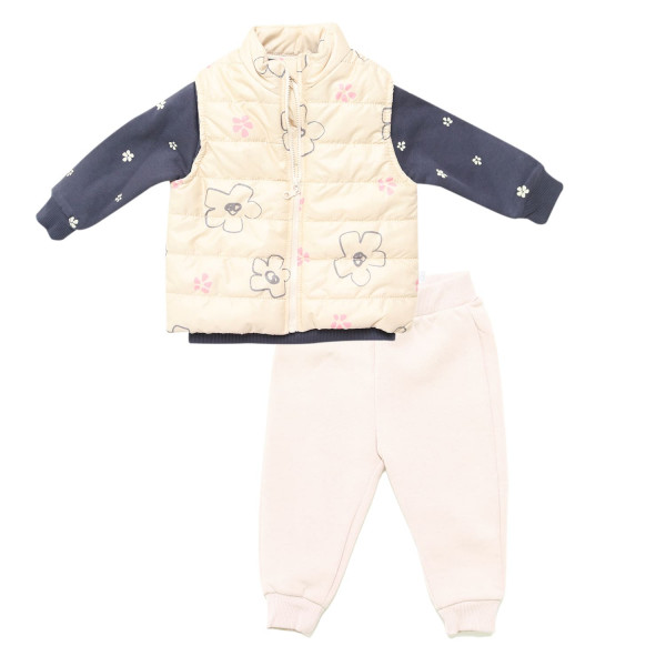 Iggy komplet 3/1 (prsluk, duks, d.deo), devojčice 