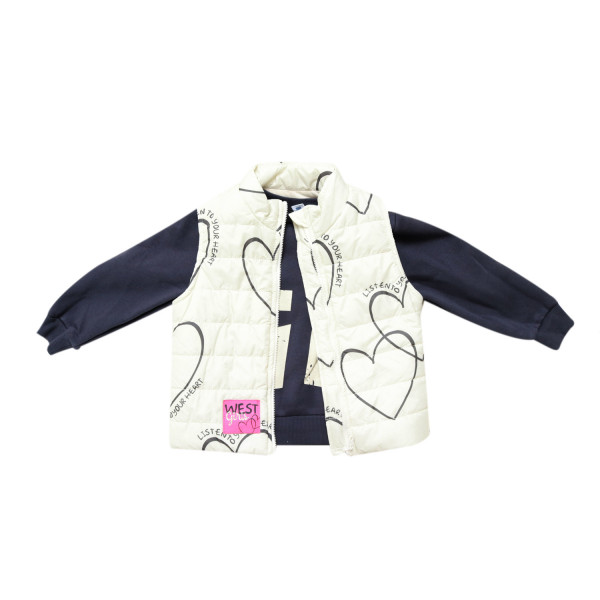 West komplet 3/1 (prsluk, duks, d.deo), devojčice 