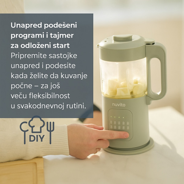 Nuvita aparat za pripremu hrane 7u1