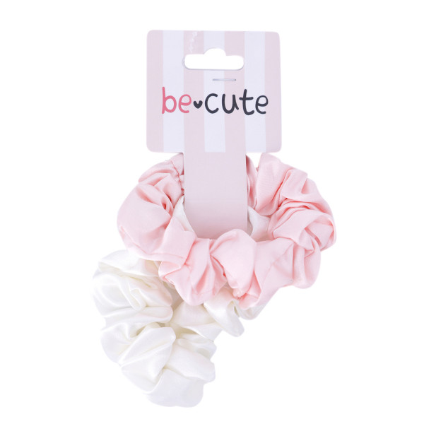 Be Cute satenske gumice za kosu set, 2kom 