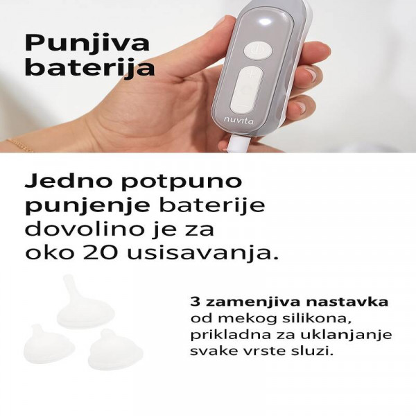 Nuvita električni aspirator za nos 