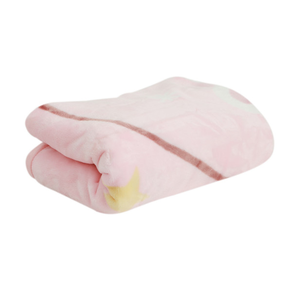 Lillo&Pippo ćebe meda 110x140cm, roze 