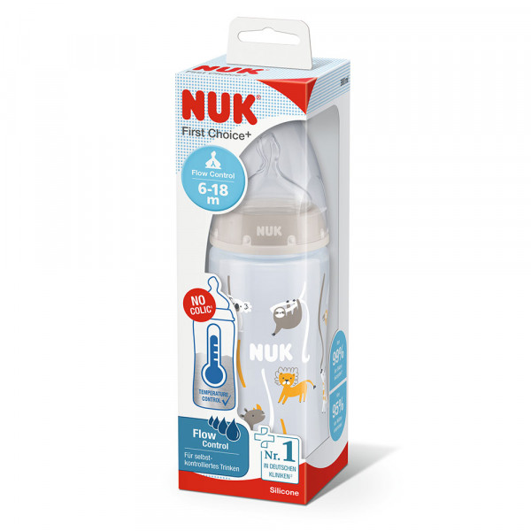 Nuk FC flašica sa indikatorom 300ml Flow con 6-18m