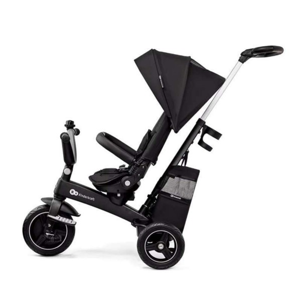 Kinderkraft tricikl Easy Twist 2u1 Black