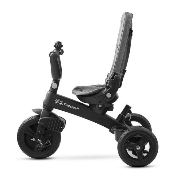 Kinderkraft tricikl Easy Twist 2u1 Platinum Grey