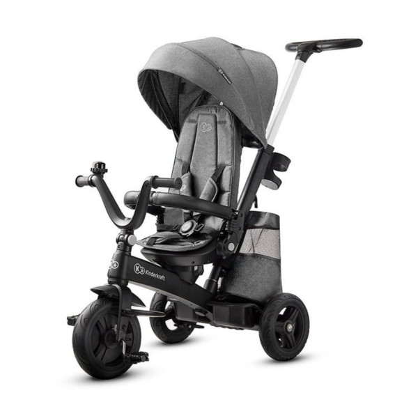 Kinderkraft tricikl Easy Twist 2u1 Platinum Grey