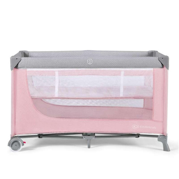 Kinderkraft prenosivi krevetac Leody Pink 