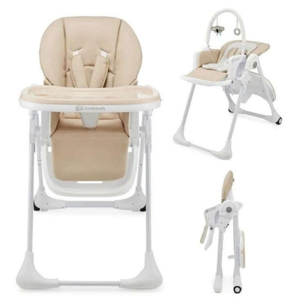 Kinderkraft hranilica Tummie 2u1 Biege