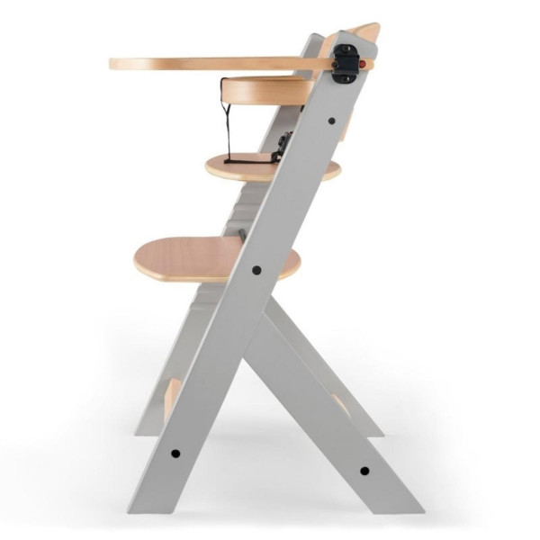 Kinderkraft hranilica Enock 2u1 Natur Grey
