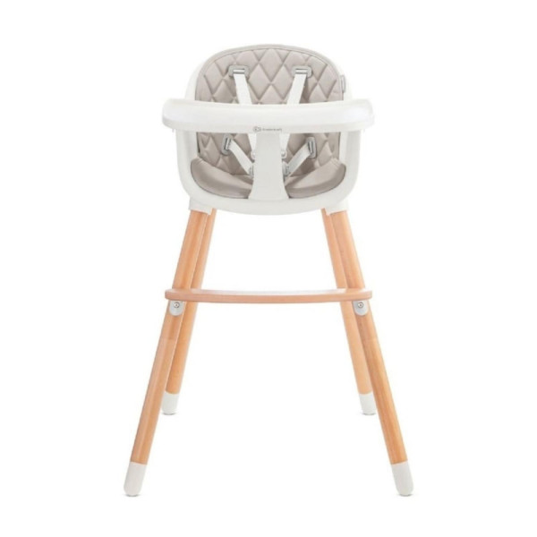 Kinderkraft hranilica Sienna 2u1 Grey