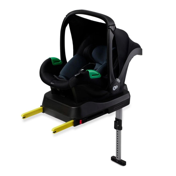 Kinderkraft a-s Mink Pro(40-75cm)i-size+baza Black