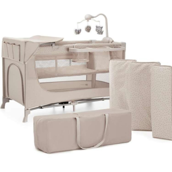 Kinderkraft prenosivi krevetac I dodaci Joy2 Beige