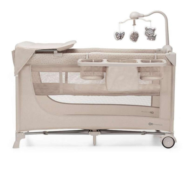 Kinderkraft prenosivi krevetac I dodaci Joy2 Beige