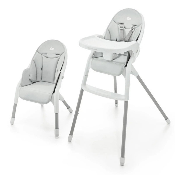 Kinderkraft hranilica Dinnly Light Grey