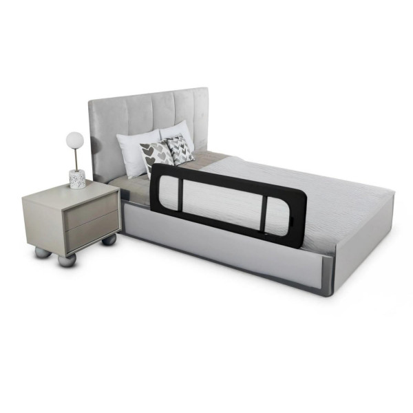 Kinderkraft ograda za krevet Guard and Dream Black