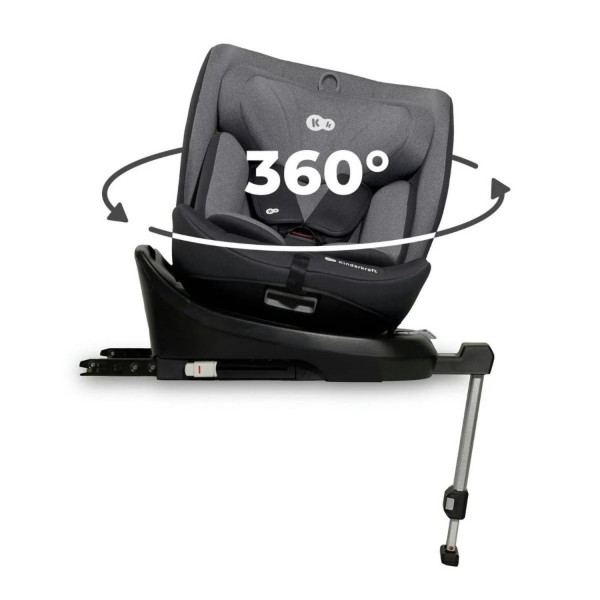 Kinderkraft a-s I-360 (40-150cm) i-size Gray
