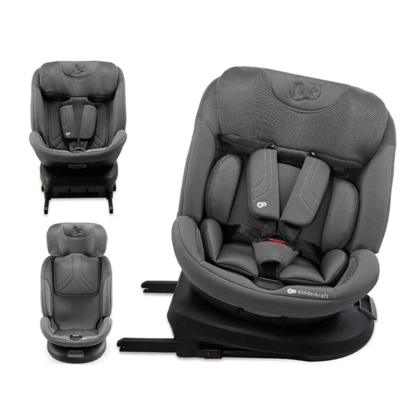 Kinderkraft a-s Xpedition3 (40-150cm) i-size Grey 
